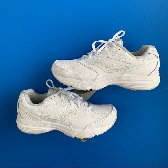 Saucony Omni S50204-1 Size 10 White Walking shoes brand new - Picture 2 of 8